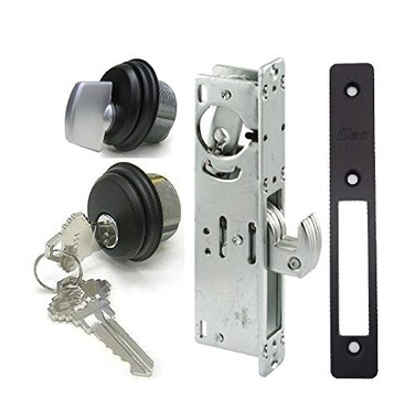 Pacific Doorware Keyed Hookbolt Set Key Thumbturn Duronotic Bronze 3132 Backset