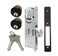 Pacific Doorware Keyed Hookbolt Set Double Cylinder Duronotic Bronze 3132 Backset