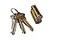 Pacific Doorware IC Core Cylinder 6 Pin 2 OP Keys 1 Control Key LFICSchlage