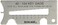 Schlage 40104 Key Gauge Gray