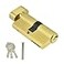 Zopsc 65mm Cylinder Lock Copper Single Open AntiTheft Door Lock Cylinder with Keys Strong and Proof Suitable for Wooden Doors Aluminum Doors