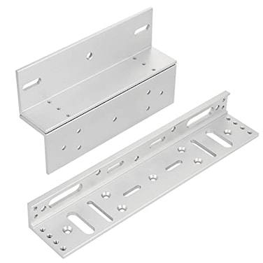 YUANWIN Z and L Bracket for 280KG 600LBS Holding Force Electromagnet Lock Single Door Access Control Electric Magnetic Door Lock