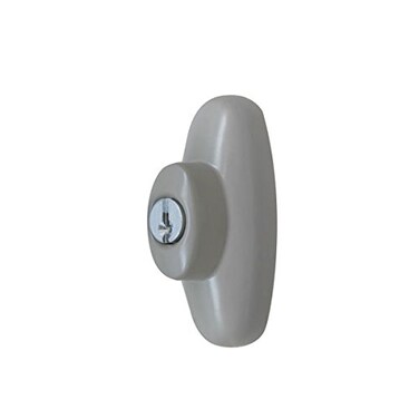 AndersenTribeca Style Exterior Keyed Lock with Keys Left Hand in Stone