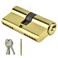 Zopsc 60mm Cylinder Lock Copper Dual Open AntiTheft Door Lock Cylinder with Keys Strong Resistance and RustProof Suitable for Wooden Doors Aluminum Doors