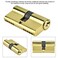 Zopsc 60mm Cylinder Lock Copper Dual Open AntiTheft Door Lock Cylinder with Keys Strong Resistance and RustProof Suitable for Wooden Doors Aluminum Doors
