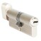 Jeriup Group A 70mm301030 KEYED Alike Multiple cylinders Sharing one Key Copper Euro Profile Lock Cylinder with 3 Keys dimple Single Open Satin Nickle AntiRust AntiTheft