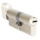 Jeriup Group A 70mm301030 KEYED Alike Multiple cylinders Sharing one Key Copper Euro Profile Lock Cylinder with 3 Keys dimple Single Open Satin Nickle AntiRust AntiTheft