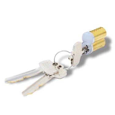 SUMMIT DOORWARE High Security Keyed Up IC Core Cylinder with Control Key KA Durable and Reliable Lockset for Home and Office Security