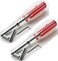 YnFag Elevator Drop Key Double Knuckle Emergency Drop Key Red Handle with Printed Warning