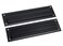 QCAA Solid Brass Mail Slot with Solid Brass Interior Back Plate 10 x 3 Matte Black 1 Pack Made in Taiwan