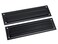 QCAA Solid Brass Mail Slot with Solid Brass Interior Back Plate 10 x 3 Matte Black 1 Pack Made in Taiwan