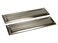QCAA Solid Brass Mail Slot with Solid Brass Interior Back Plate 10 x 3 Satin Nickel 1 Pack Made in Taiwan