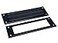QCAA Solid Brass Mail Slot with Solid Brass Interior Frame 13 x 3625 Matte Black 1 Pack Made in Taiwan