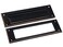 QCAA Solid Brass Mail Slot with Solid Brass Interior Frame 13 x 3625 Venetian Bronze 1 Pack Made in Taiwan