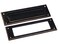 QCAA Solid Brass Mail Slot with Solid Brass Interior Frame 13 x 3625 Venetian Bronze 1 Pack Made in Taiwan