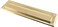 Hillman 852390 2 x 11 Mail Slot Solid Brass Bright Brass Finish 1 Pack