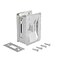 Richelieu Hardware 1701CPSBC Onward Pocket Door Pull Privacy Lock 3 14 in 82 mm Rectangular Chrome