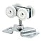 PRIME-LINE PrimeLine N 7449 Door Roller Assembly 78 In Convex Plastic Tires Steel Bracket and Ball Bearings 2 Pack Zinc