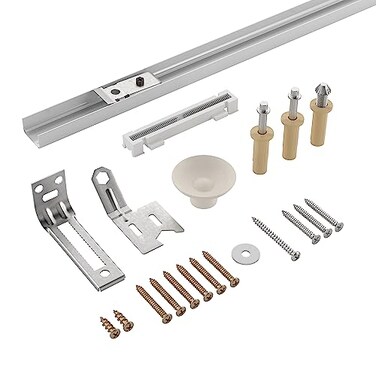 Richelieu Hardware 14014WBC Onward BiFold Door Hardware Kit 36in 914 mm Track White
