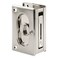 PRIME-LINE PrimeLine N 7367 Pocket Door Privacy Lock with Pull Replace Old or Damaged Pocket Door Locks Quickly and Easily Satin Nickel 334 Single Pack