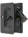 Emtek Premium Quality MidCentury Pocket Door Privacy Lock Set in OilRubbed Bronze