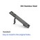 Dontay 2 Pack Pocket Door Lock with Key Contemporary Entrance Sliding Barn Door Lock Latch Recessed 2 Sided 2 38 Backset Flush Handles Hardware Including Edge Pull Matte Black Square
