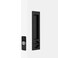 Dontay Pocket Door Handle Modern Rectangular Keyed Entry Function BedBath Pull Latch Recessed Sliding Door Hardware for 1 38 to 2 316 Thickness Keyed Entry Lock Matte Black 2 Pack