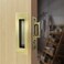 senharvest Recessed Finger Flush Pulls with Edge Pull Antique Brass 6Inch Sliding Closet Door Handles Hardware Suitable for Pocket DoorCloset DoorSliding Doors Barn Door Handle