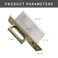 senharvest Recessed Finger Flush Pulls with Edge Pull Antique Brass 6Inch Sliding Closet Door Handles Hardware Suitable for Pocket DoorCloset DoorSliding Doors Barn Door Handle