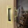 senharvest Recessed Finger Flush Pulls with Edge Pull Antique Brass 6Inch Sliding Closet Door Handles Hardware Suitable for Pocket DoorCloset DoorSliding Doors Barn Door Handle