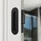 gifsin Sliding Pocket Door Hidden Handle 304 Stainless Steel Pocket Door Hardware Recessed Flush Finger Pulls Heavy Duty Edge Pull with Pop Out Ring Pull Black 6 inch