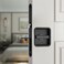 youthua Pocket Door Lock Hardware Set Privacy Handle with Hidden Pull Recessed Latch Fit for 177 to 2 The Thick of Wooden Doors Square Black