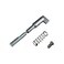 CRL Jackson 301117628 Satin Aluminum Thumbturn Dogging Pin Assembly for Model 1085 Concealed Vertical Rod Panic Exit Devices