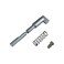 CRL Jackson 301117628 Satin Aluminum Thumbturn Dogging Pin Assembly for Model 1085 Concealed Vertical Rod Panic Exit Devices