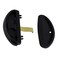 CRL A255 Black Sliding Screen Door Latch and Pull