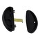 CRL A255 Black Sliding Screen Door Latch and Pull