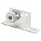 PRIME-LINE PrimeLine M 6034 Tub Enclosure Roller and Bracket Assembly 34 In Oval Edge Nylon Tire Steel Ball Bearings Extruded Aluminum Bracket 2 Pack