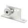 PRIME-LINE PrimeLine M 6034 Tub Enclosure Roller and Bracket Assembly 34 In Oval Edge Nylon Tire Steel Ball Bearings Extruded Aluminum Bracket 2 Pack