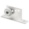 PRIME-LINE PrimeLine M 6034 Tub Enclosure Roller and Bracket Assembly 34 In Oval Edge Nylon Tire Steel Ball Bearings Extruded Aluminum Bracket 2 Pack