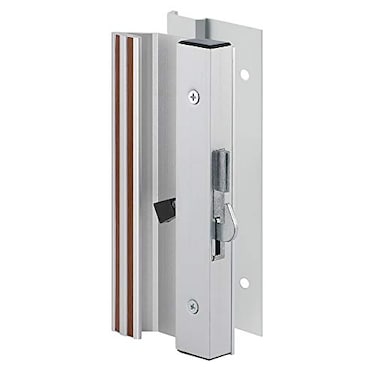 PRIME-LINE PrimeLine MP1004 Patio Door Handle Set Low ProfileLow Base Aluminum Construction Single Pack