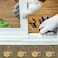 HAIRUNFU 4Pack Sliding Screen Door Rollers Compatible with KDEX20 Series KD Screen Doors Durable 114 Steel Ball Bearing Tension Wheels for Smooth Glide Easy Replacement