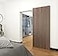 DIYHD 38 Concealed Sliding Barn Door Hardware with Soft Close Mechanism No Floor Track Fit Openning Width 3034 Supports Up to 176 lb Hidden Wall Mount System Door Not Included