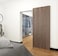 DIYHD 38 Concealed Sliding Barn Door Hardware with Soft Close Mechanism No Floor Track Fit Openning Width 3034 Supports Up to 176 lb Hidden Wall Mount System Door Not Included
