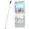 AceMining Sliding Door Security BarHeavy Duty Sliding Patio Door Lock Bar 2050inch Adjustable Multiuse Window Security Bars Sliding Door StopperWhite1Pack