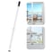 AceMining Sliding Door Security BarHeavy Duty Sliding Patio Door Lock Bar 2050inch Adjustable Multiuse Window Security Bars Sliding Door StopperWhite1Pack