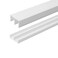 OUTWATER 12 Panel Sliding Door Track 36 White Plastic Upper Lower Set USA Made Pack of 1 Outwater