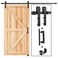EaseLife 8 FT Sliding Barn Door Track and Handle Hardware KitBasic J PulleySlide Smoothly QuietlyEasy Install 8FT Track Kit for 4048 Wide Single Door