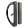 PRIME-LINE PrimeLine C 1224 Sliding Patio Door Handle Set Replace Old or Damaged Door Handles Quickly and Easily Black Diecast Mortise Style NonKeyed Fits 31516 Hole Spacing 1 Set