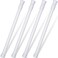 Droutti 4 Pack Sliding Door Security Bar Window Security Bars Adjustable Sliding Glass Door Lock Bars with Rubber Tips 98157 Inch Tension Rods 07 Inch in Diameter Window Safety Lock Bar for Door Bathr