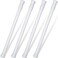 Droutti 4 Pack Sliding Door Security Bar Window Security Bars Adjustable Sliding Glass Door Lock Bars with Rubber Tips 98157 Inch Tension Rods 07 Inch in Diameter Window Safety Lock Bar for Door Bathr